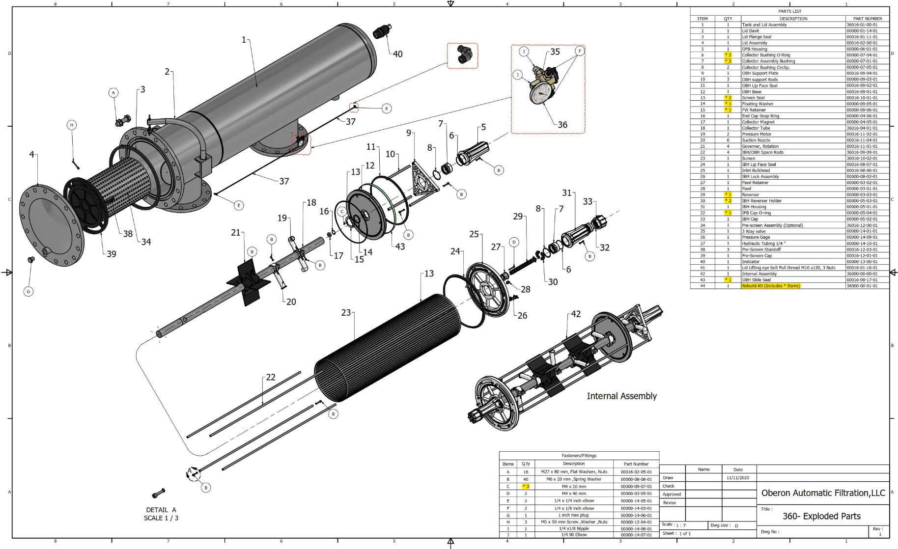 Diagram of the Equeron 360